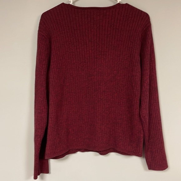 Talbots Women's XL Ribbed Pullover Sweater, 100% cotton - Picture 5 of 8